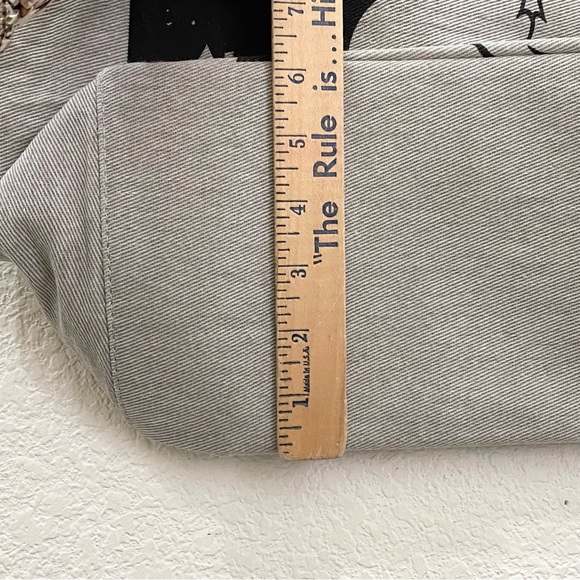 DISNEY Mickey & Minnie Mouse Kissing 2- Sided Canvas Tote Bag New (Old Stock) - Picture 8 of 16